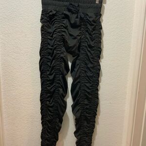 Agogie 20+ Resistance Pants With Built-in Resistance Bands in Black, Size Large